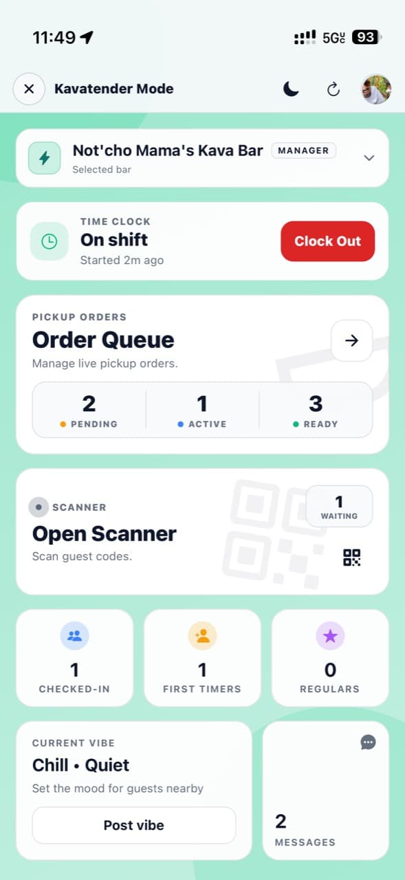 Kavatender Mode product image